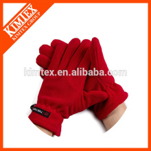 Colorful client made fleece wholesale golf gloves